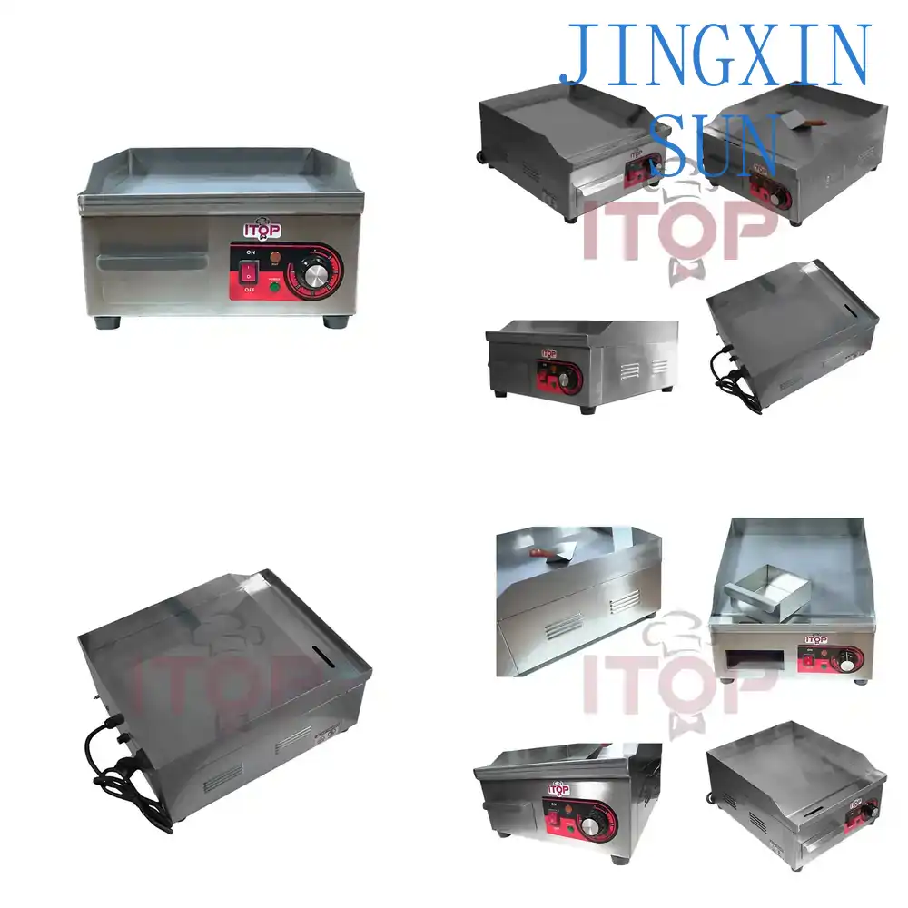 Commercial Electric Griddle Flat Top - Piastra Elettrica per Attrezzature da Ristorazione