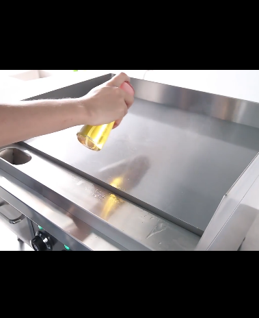 Commercial Electric Griddle Flat Top - Piastra Elettrica Commerciale Teppanyaki, Griglia per