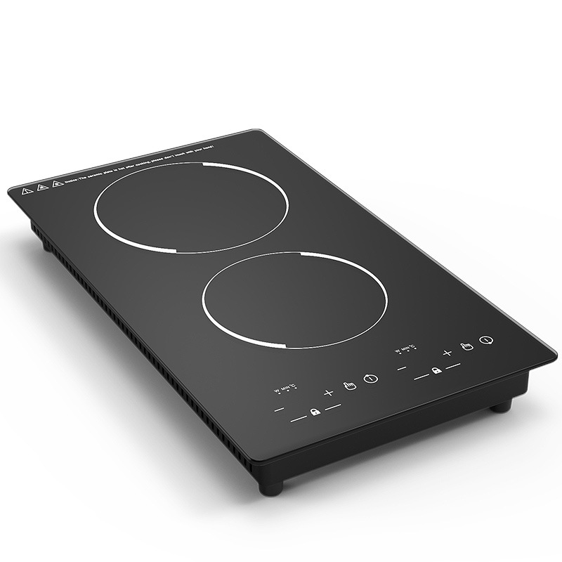 Double Induction Cooktop 220V - 110 V/220 V 2*1800 W Doppia