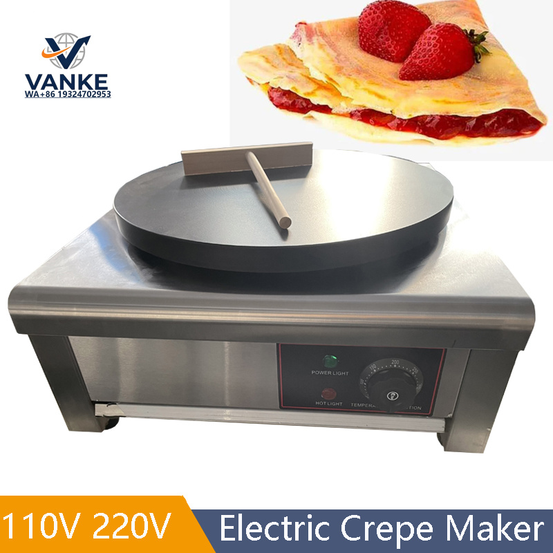 Crepe Maker Machine Electric 40Cm - Macchina Elettrica Commerciale per Crêpes e