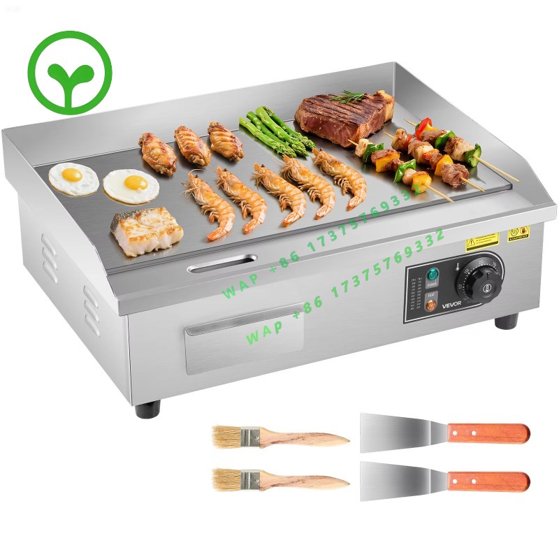 Commercial Electric Griddle Flat Top - 【Premium】Piastra Elettrica Commerciale SucceBuy 50-300 °