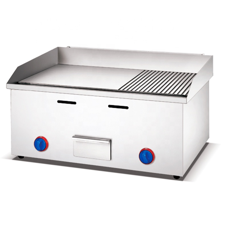 Commercial Electric Griddle Flat Top - Piastra Elettrica Professionale in Acciaio Inox