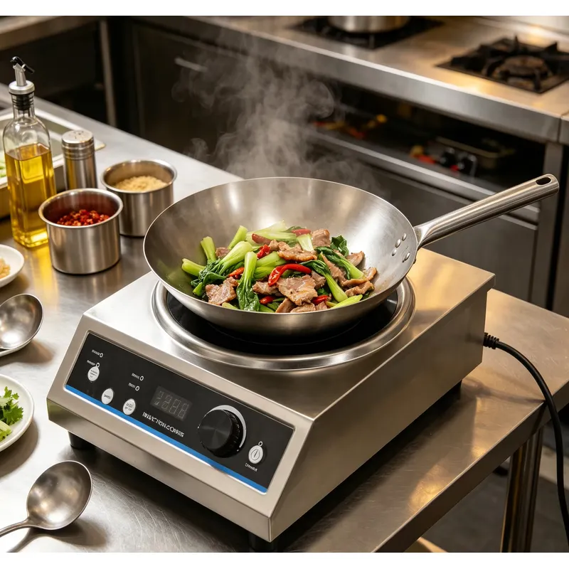 Piano cottura a induzione comm - Commercial Induction Cooktop 3500W recensione e prezzo