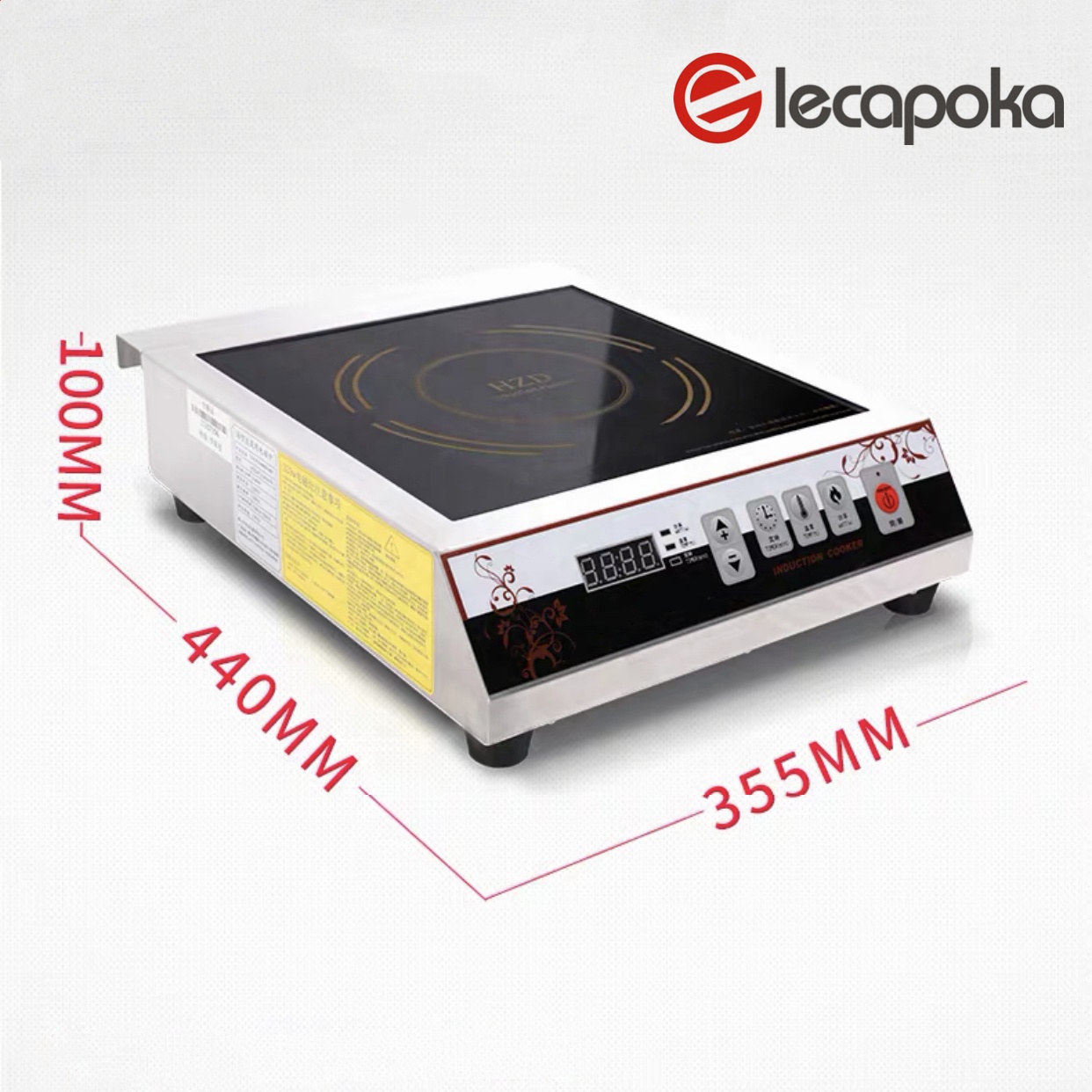 Fornello a Induzione Portatile - Commercial Induction Cooktop 3500W recensione e prezzo