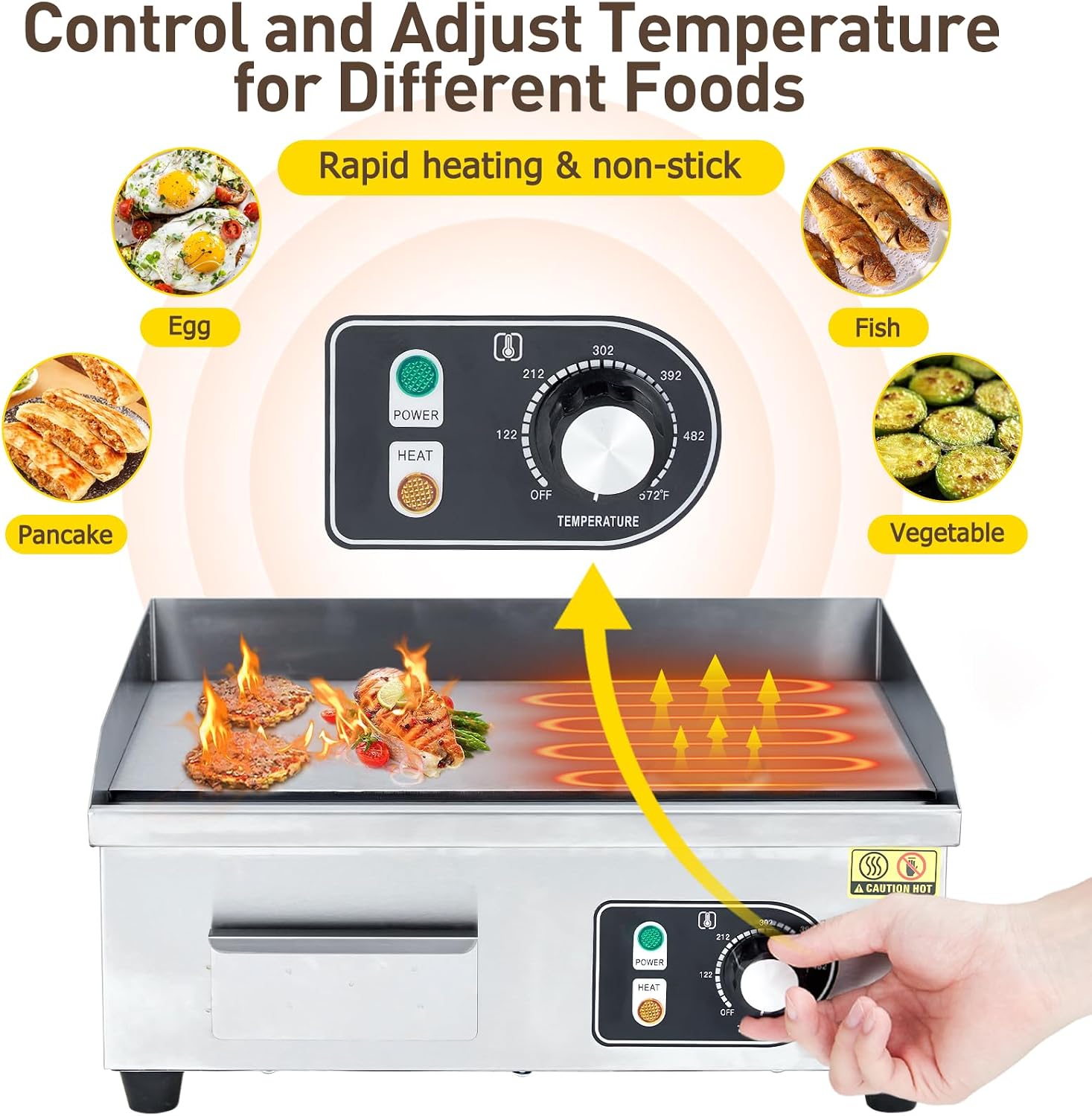 TWISTER.CK Piastra Elettrica C - Commercial Electric Griddle Flat Top recensione e prezzo