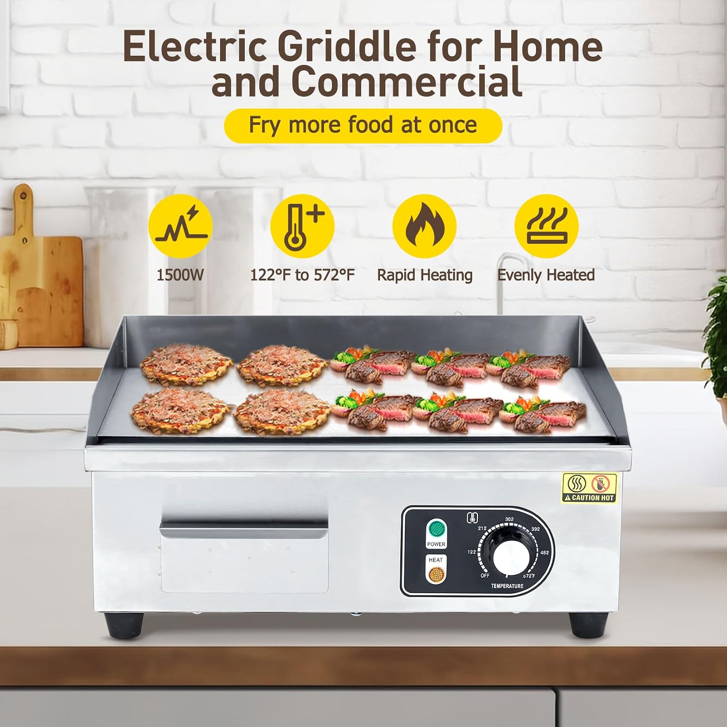 TWISTER.CK Piastra Elettrica C - Commercial Electric Griddle Flat Top recensione e prezzo