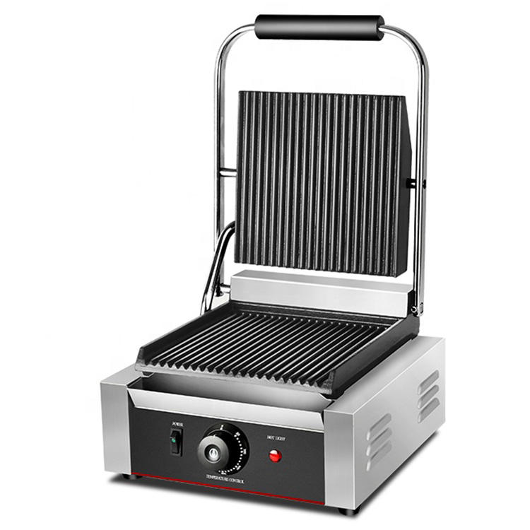 Piastra di pressatura singola  - Commercial Panini Press Sandwich Grill recensione e prezzo