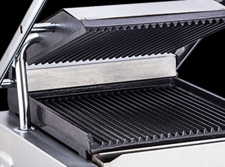 Piastra di pressatura singola  - Commercial Panini Press Sandwich Grill recensione e prezzo