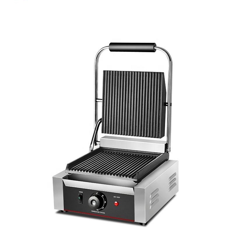 Piastra di pressatura singola  - Commercial Panini Press Sandwich Grill recensione e prezzo