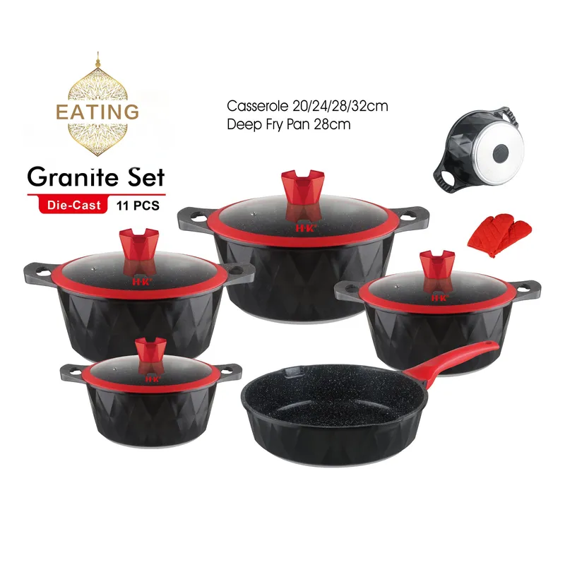 Set di 11 utensili da cucina,  - Induction Cookware Set Commercial recensione e prezzo