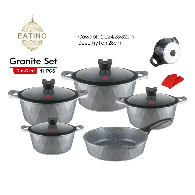 Set di 11 utensili da cucina,  - Induction Cookware Set Commercial recensione e prezzo