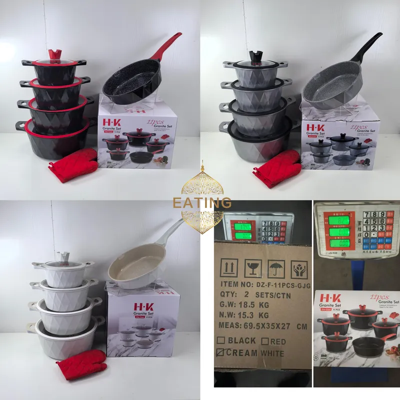 Set di 11 utensili da cucina,  - Induction Cookware Set Commercial recensione e prezzo