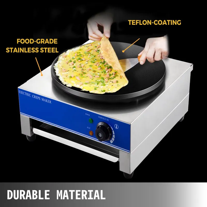 Macchina Elettrica Automatica  - Crepe Maker Machine Electric 40Cm recensione e prezzo