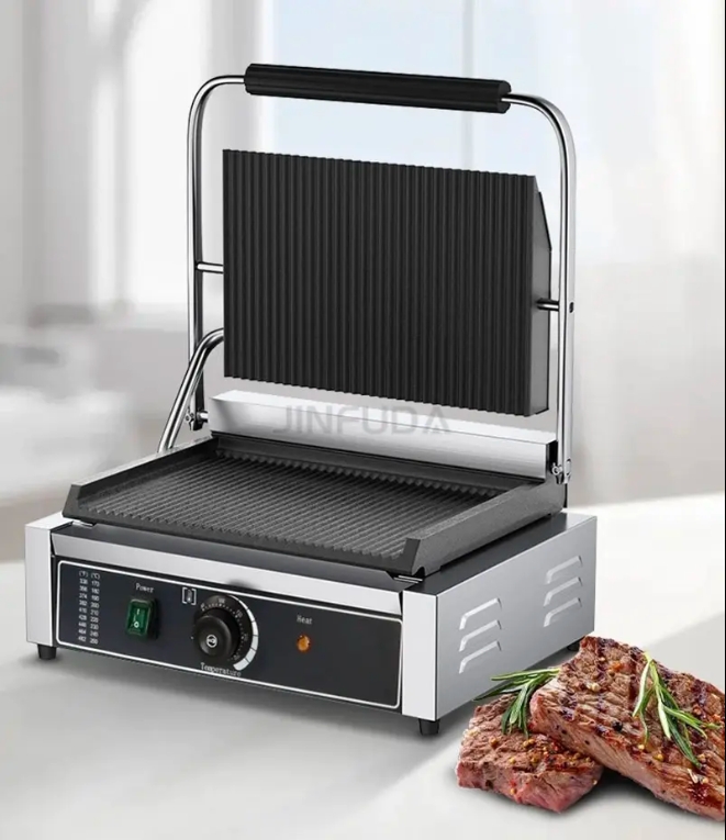 Piastra Elettrica Portatile in - Commercial Panini Press Sandwich Grill recensione e prezzo