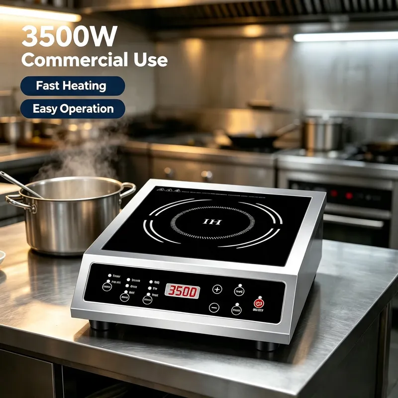 Piano Cottura a Induzione Comm - Commercial Induction Cooktop 3500W recensione e prezzo