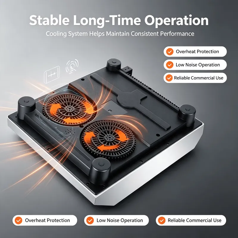 Piano Cottura a Induzione Comm - Commercial Induction Cooktop 3500W recensione e prezzo