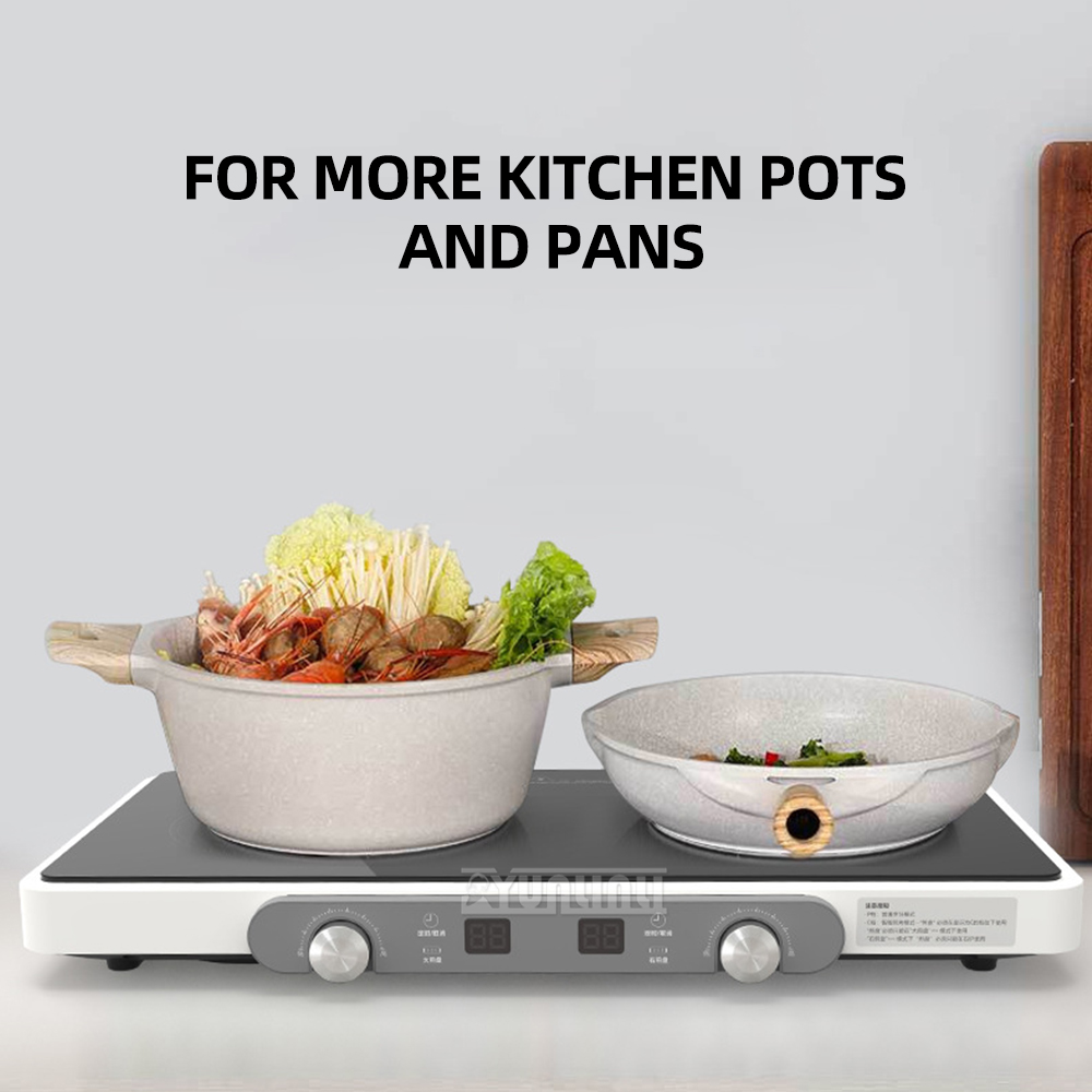 Piano cottura da cucina doppio - Double Induction Cooktop 220V recensione e prezzo