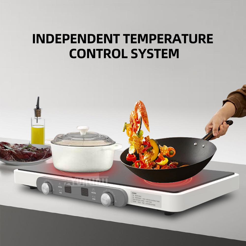Piano cottura da cucina doppio - Double Induction Cooktop 220V recensione e prezzo