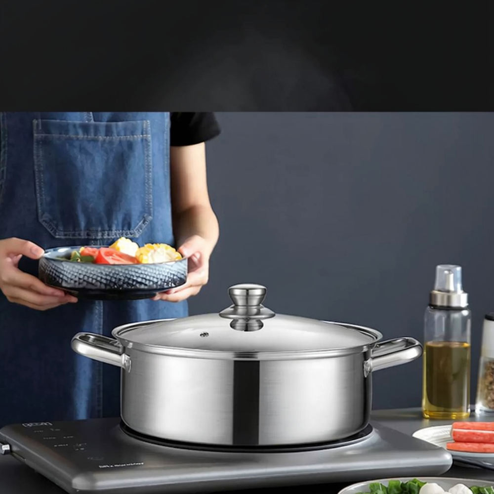 Pentola per zuppa in acciaio i - Induction Cookware Set Commercial recensione e prezzo