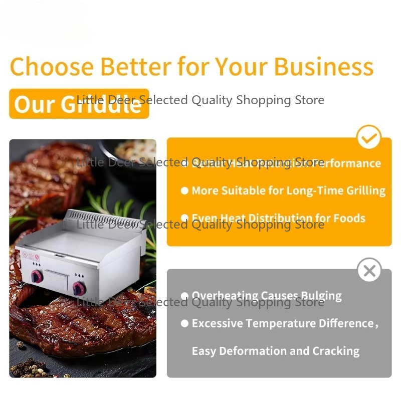 Attrezzatura da cucina per ris - Commercial Electric Griddle Flat Top recensione e prezzo