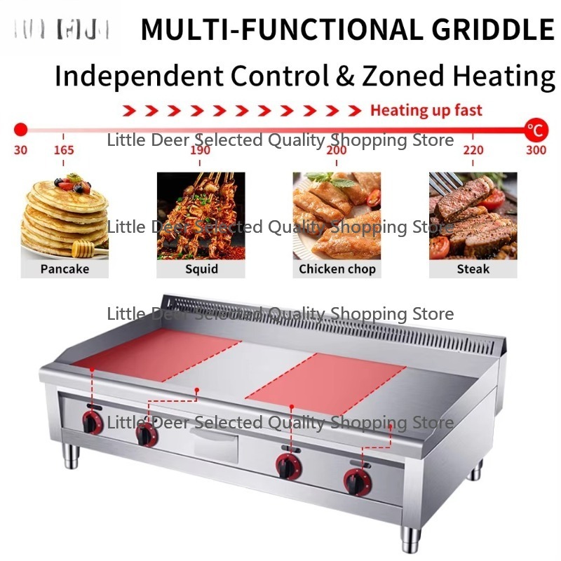 Attrezzatura da cucina per ris - Commercial Electric Griddle Flat Top recensione e prezzo