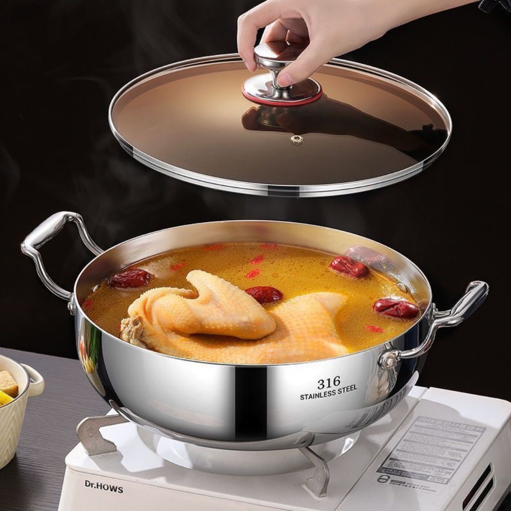 Pentola calda per zuppa in acc - Induction Cookware Set Commercial recensione e prezzo