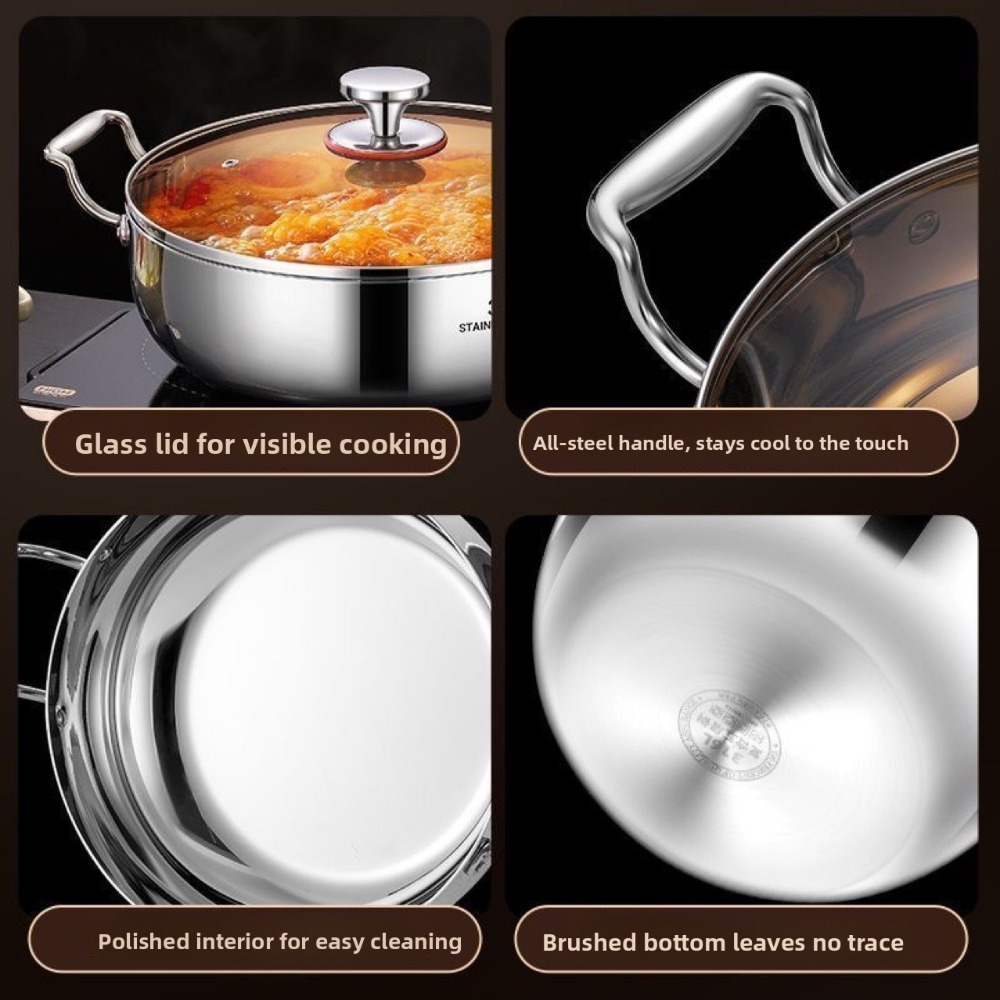Pentola calda per zuppa in acc - Induction Cookware Set Commercial recensione e prezzo