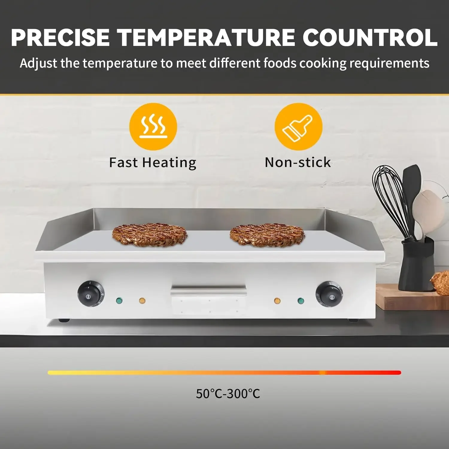 Piastra Elettrica Commerciale  - Commercial Electric Griddle Flat Top recensione e prezzo