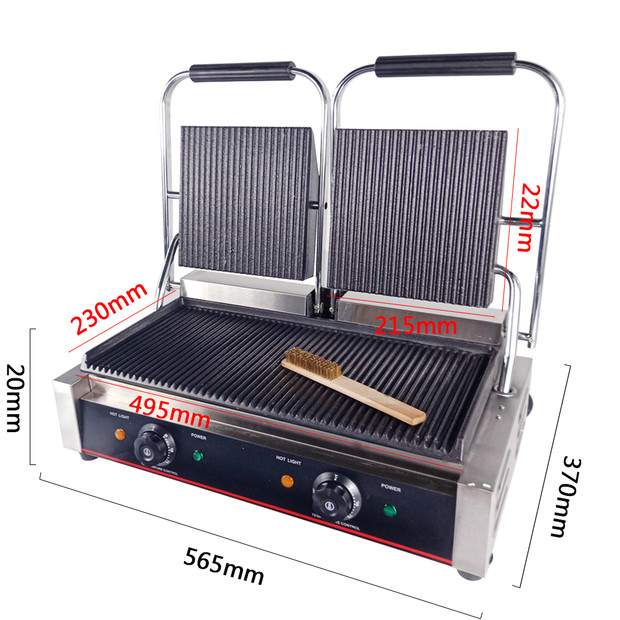 Griglia Elettrica Professional - Commercial Panini Press Sandwich Grill recensione e prezzo
