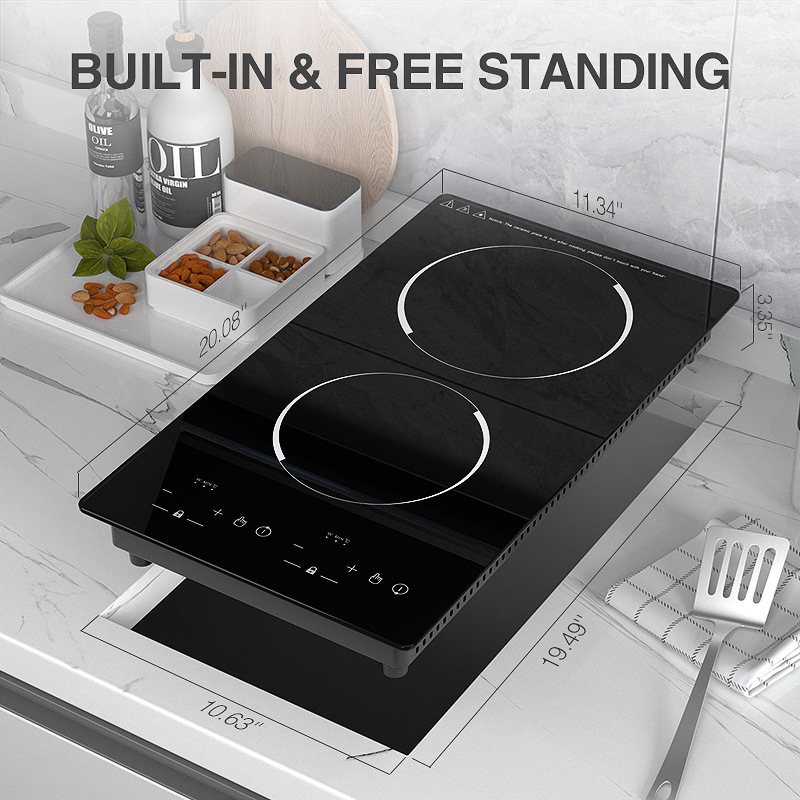 110 V/220 V 2*1800 W Doppia Te - Double Induction Cooktop 220V recensione e prezzo