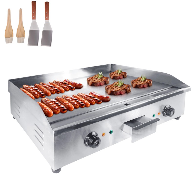 Nuovo prodotto Piastra elettri - Commercial Electric Griddle Flat Top recensione e prezzo