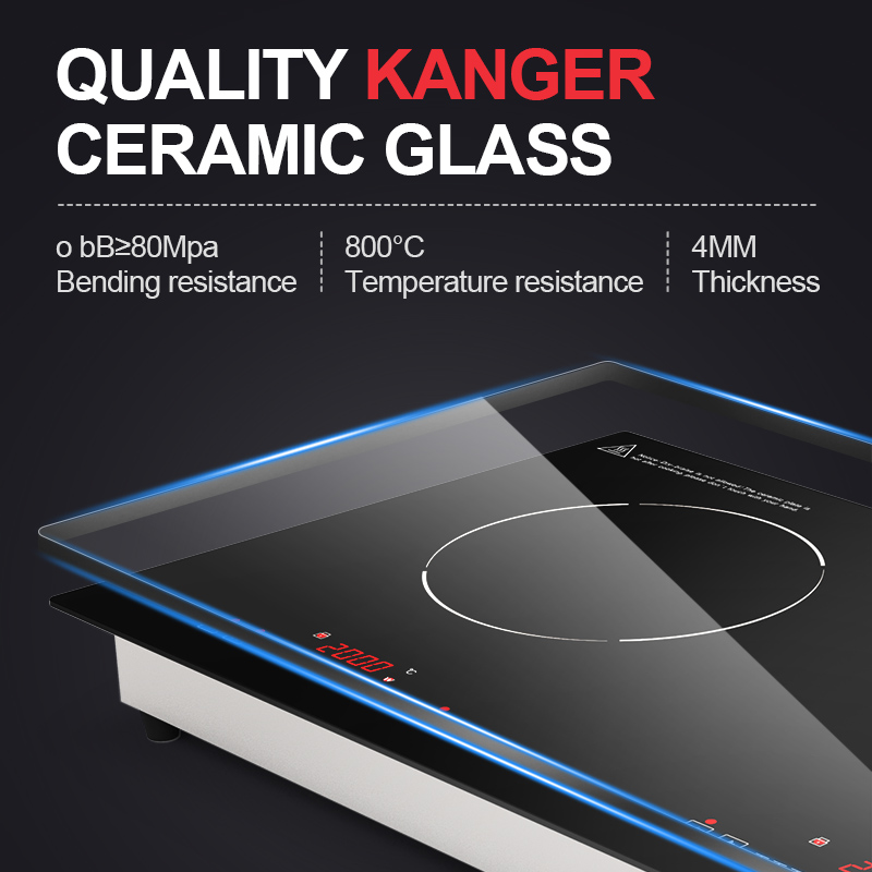Piano cottura a doppia induzio - Double Induction Cooktop 220V recensione e prezzo