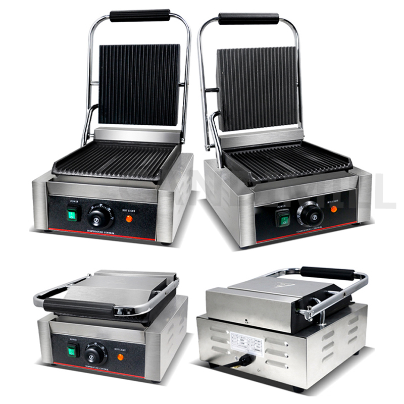 Piastra per griglia per panini - Commercial Panini Press Sandwich Grill recensione e prezzo